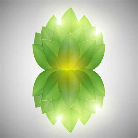 Abstract green leaves, vector 321786 Vector Art at Vecteezy