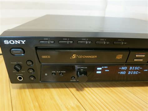 Sony RCD-W500C Combo Compact Disc Recorder & 5-Disc CD Changer Player - Tested - CD Players ...