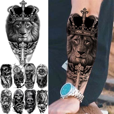 Lion Crown Tattoo