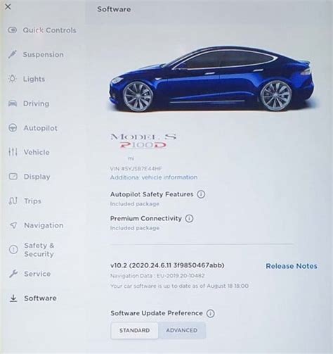 Tesla S Service mode? : r/TeslaSupport