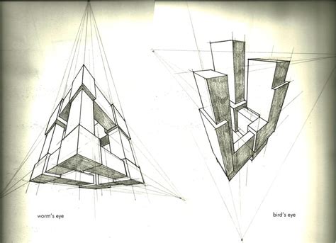 3-Point Perspective Exercise by tower015 on DeviantArt