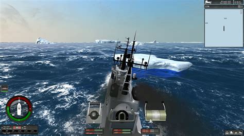 Sinking The Coast Guard Warship On Ship Simulator - YouTube