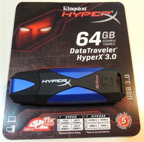 (Tested) Kingston HyperX 64GB USB 3.0 Flash Drive | Geeks3D