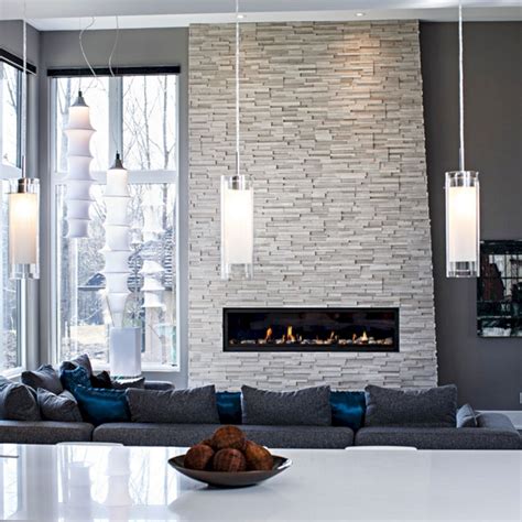 45+ Beautiful Contemporary Fireplace Design Ideas — Freshouz Home & Architecture Decor | Diseño ...