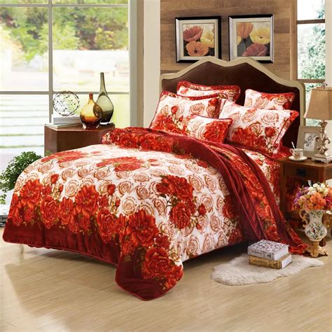 Aliexpress.com : Buy Winter Bedding Set Soft Thickening Flannel Warm ...