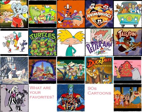 Cantik Redzee: Favorite 90s Cartoons