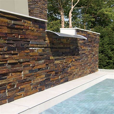 Exterior wall cladding - THIN VENEER PANELS - shaw brick - interior ...