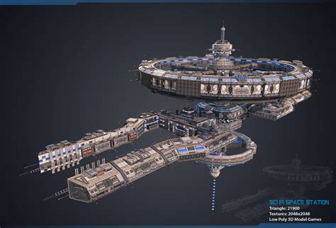 Xasan Maxanov - Sci-Fi Space Station