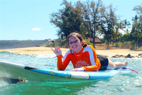 North Shore Surf Girls Surfing Lesson Oahu Hawaii William Edwards ...