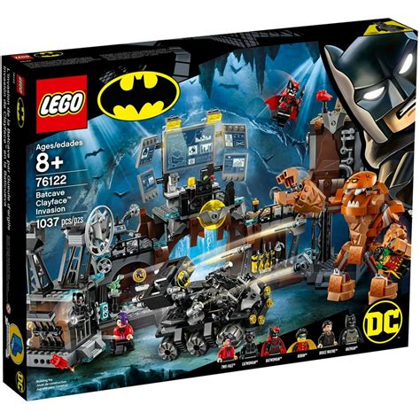 DC Batman Batcave Clayface Invasion Set LEGO 76122 - Walmart.com ...