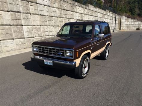 1987 Eddie Bauer Ford Bronco II - Classic Ford Bronco II 1987 for sale