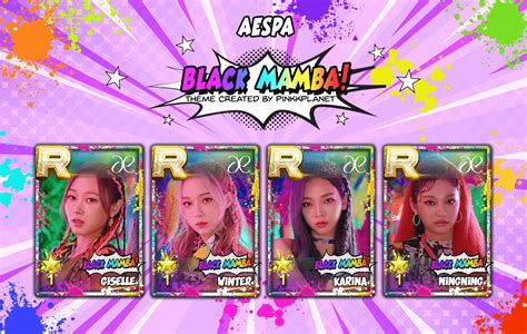 [FANMADE] Aespa - Black Mamba : superstarsmtown