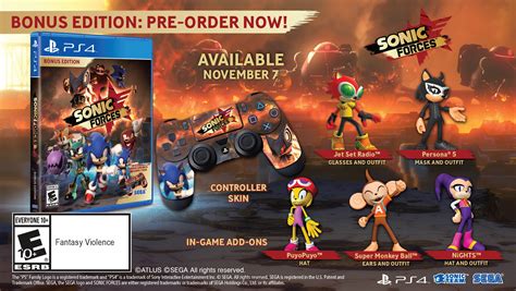 Sonic Forces Receives Release Date This November Along With Physical ...