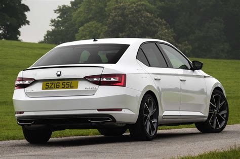 Skoda Superb SportLine Launched in Britain in Sedan and Estate Forms - autoevolution