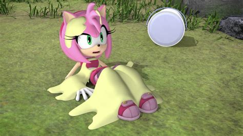 Image - Amy stuck in glue.png | Sonic News Network | FANDOM powered by Wikia