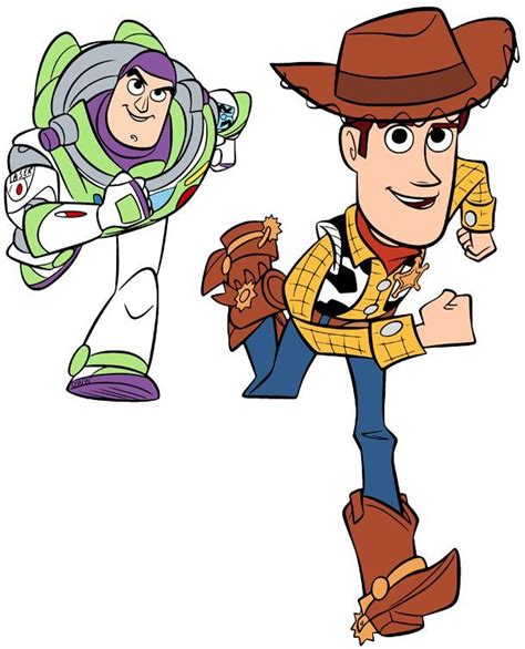 Buzz and Woody | Woody toy story, Toy story buzz, Disney cartoons