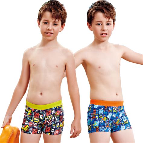 Yingfa children's swimming trunks Boys swimsuit Boys baby middle and large children Children ...