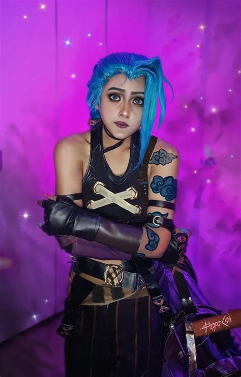 (1) Hi?... Sharing My Jinx (Arcane) Cosplay 💖🥺 : leagueofjinx Get Jinx, 1440x2560 Wallpaper ...