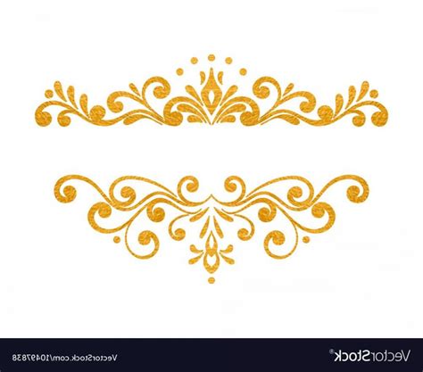 Gold Swirl Vector at Vectorified.com | Collection of Gold Swirl Vector free for personal use