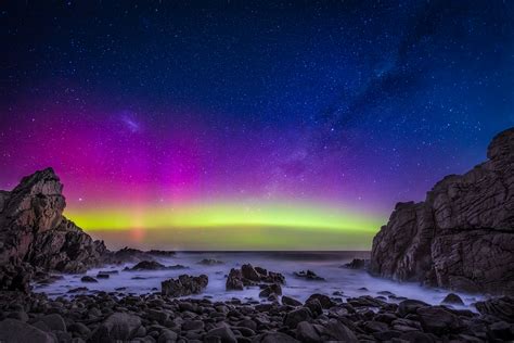 Aurora Australis: Rare Southern Lights Illuminate Skies Across Victoria. - We Are Raw Photography