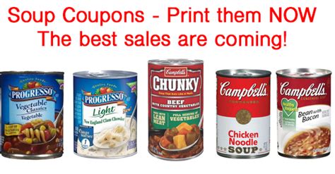 New Campbell's and Progresso Soup Coupons - Coupons 4 Utah