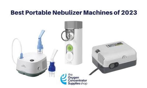 Best Portable Nebulizers of 2023 - Oxygen Concentrator Supplies