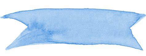 8 Blue Watercolor Ribbon Banner (PNG Transparent) | OnlyGFX.com