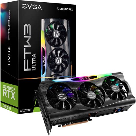 Customer Reviews: EVGA NVIDIA GeForce RTX 3080 Ti FTW3 ULTRA GAMING 12GB GDDR6X PCI Express 4.0 ...