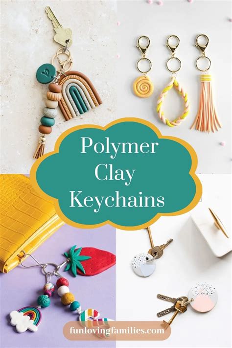 23 Best Polymer Clay Keychain Tutorials & Ideas - Fun Loving Families