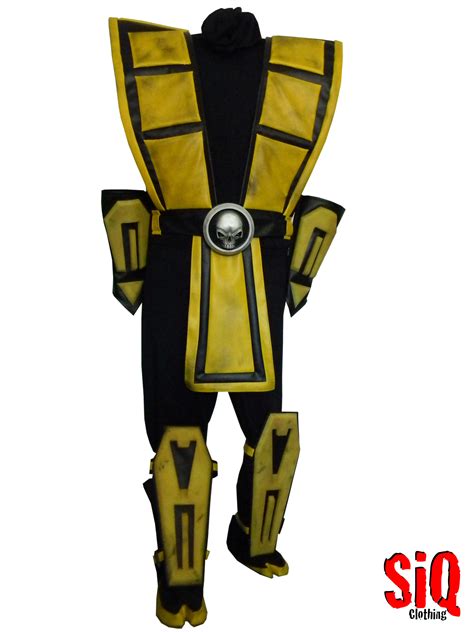 Adult Mortal Kombat Scorpion Costume | ubicaciondepersonas.cdmx.gob.mx