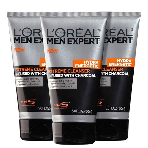 Mens Face Wash, Beard and Skincare for Men, L'Oreal Paris Skincare Men ...