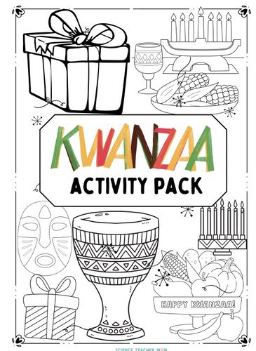 Kwanzaa Activity Pack | Science Teacher Mom