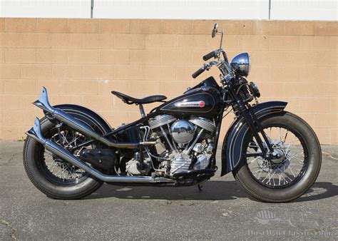 Motorbike Harley-Davidson EL Panhead Bobber 1948 for sale - PostWarClassic