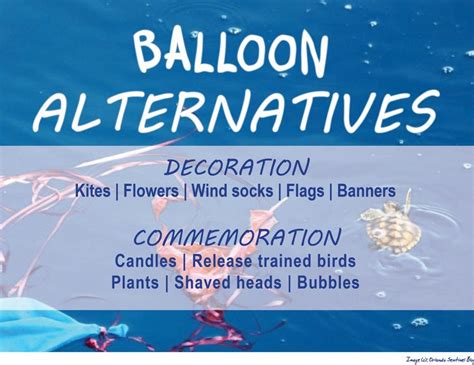 115 best images about Balloon Release Alternatives on Pinterest | The ribbon, Just say no and Piles