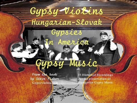 Pin on Saroma TM "Gypsy Violins Hungarian-Slovak Gypsies in America"