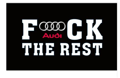 Audi Flag-3x5 FT-100% polyester-Quattro Banner-Checkered - flagsshop