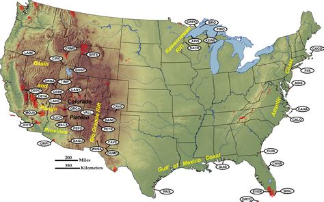 Divergent Plate Boundaries Map