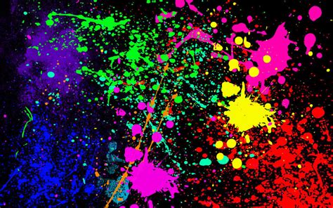 🔥 Free download Neon Splatter Background [720x450] for your Desktop ...