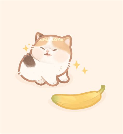 Cat Banana Wallpapers - Wallpaper Cave