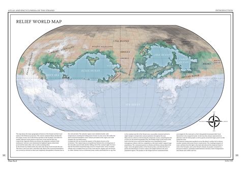 [Re-post] The Strand relief map, my tidally locked planet : r/worldbuilding