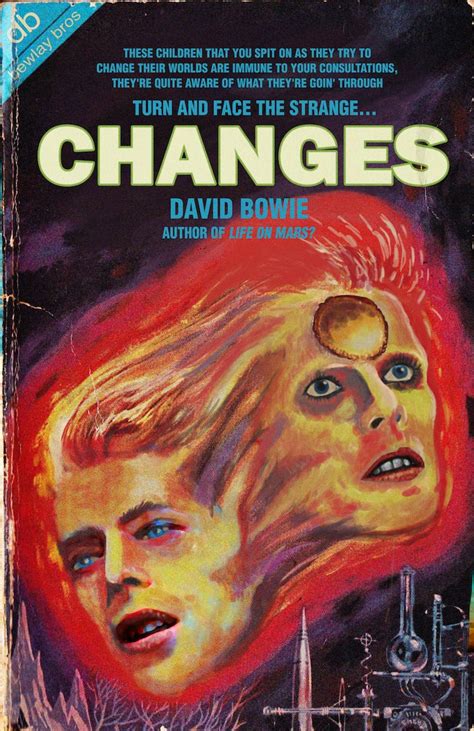 David Bowie Songs Reimagined as Pulp Fiction Book Covers