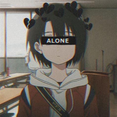 Alone Sad Anime Boy Pfp Discord 1080x1080 - IMAGESEE