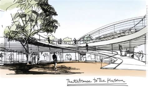 the entrance to the museum…. | Architecture concept drawings, Concept ...