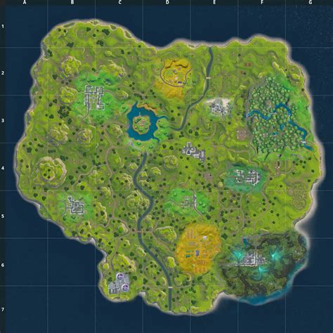 Fortnite Season 1 Map but the POIs are from the other Season 1 : r/FortNiteBR