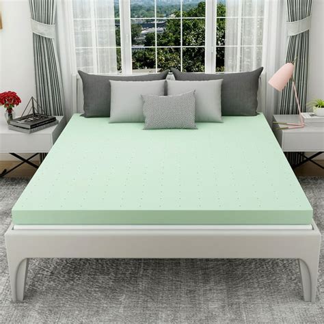 Mattress Topper,3 inch Cooling Gel Ventilated Memory Foam Mattress Topper,Full Size - Walmart ...