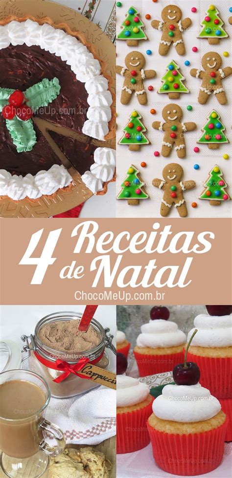 4 Receitas Doces para Impressionar na Ceia de Natal - Receitas ChocoMeUp!