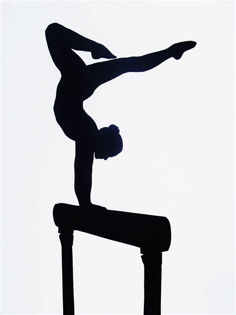 Free Gymnastics Silhouette Cliparts, Download Free Gymnastics Silhouette Cliparts png images ...