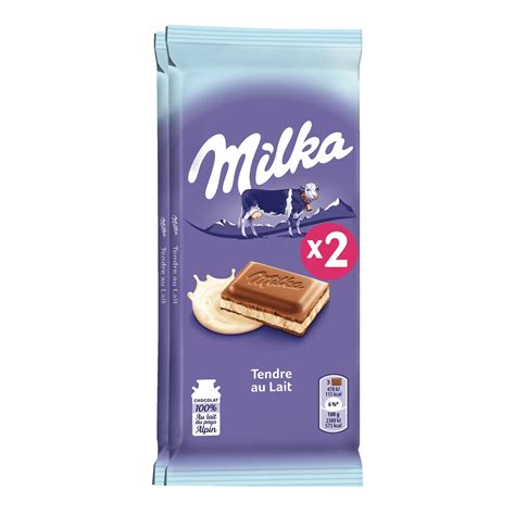 Sweet Milk Chocolate Milka X2 | Buy Online | My French Grocery