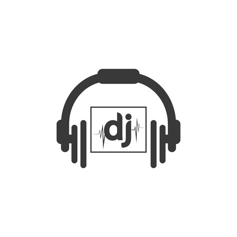 icono de vector de logotipo de música dj 14824989 Vector en Vecteezy