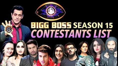 Bigg Boss 15 Contestants List: These Five Contestants Will Enter this Bigg Boss House in Season ...